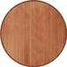 vidaXL - Tapis - rond - 100 cm - bambou - brun