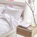 Dekbedovertrek, Designers Guild Astor Effen Dekbedovertrek Percale Katoen Wit 200x200 cm
