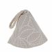 Luance Stopper - 1 kg - beige - stof - witte jungle print - 15 cm