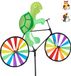 Relaxdays windmolen fiets schildpad
