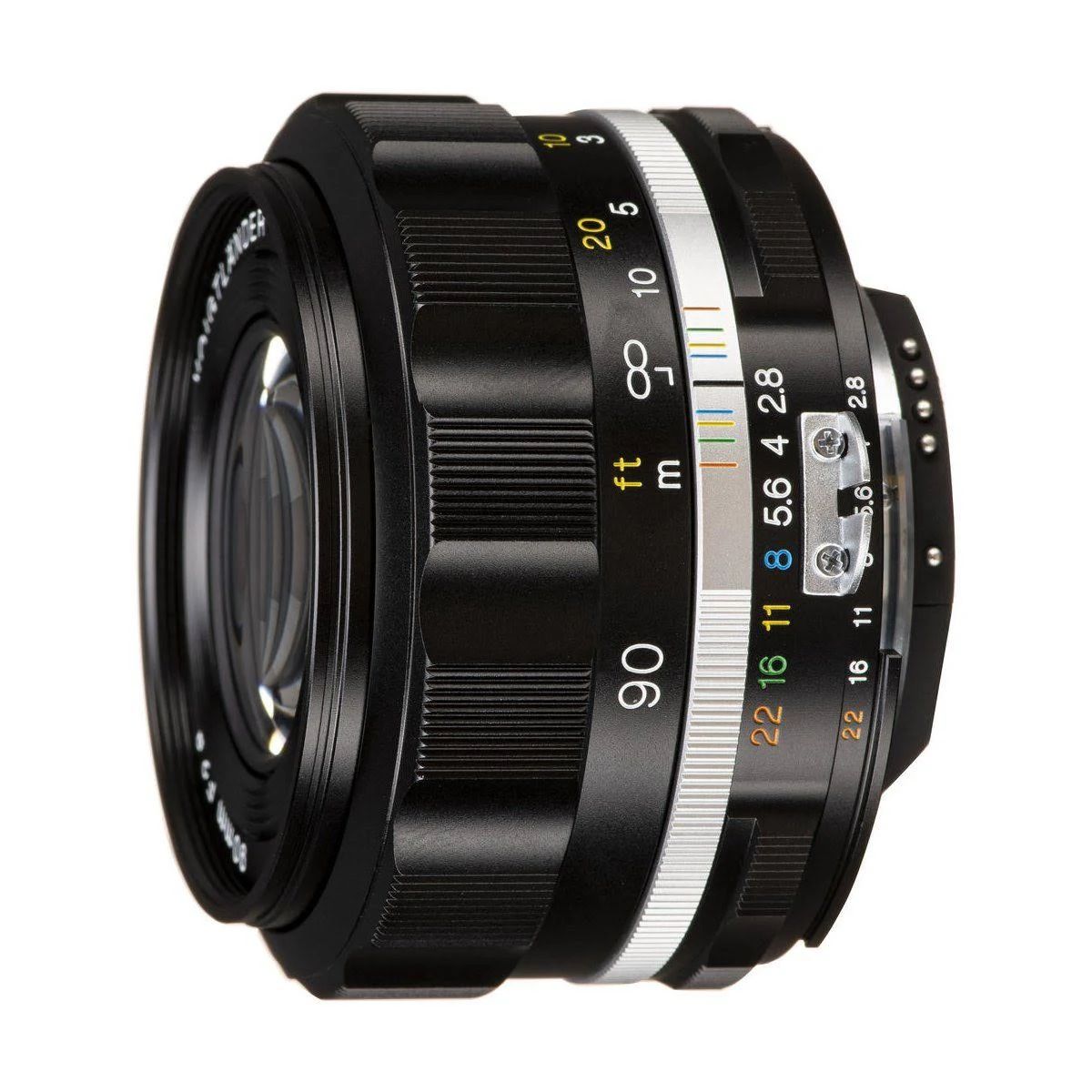 Voigtlander APO-Skopar 2.8/90 mm SLII-S - Zwart - Nikon AI-S - 4002451006804