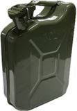 Lampa Viaautoshop Militaire metalen jerrycan - 10L - Groen