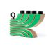 Design House Stockholm Nordic Light Bougeoir à 4 branches vert