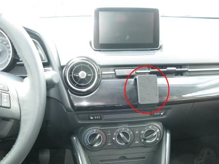 Brodit ProClip Passieve houder voor Mazda 2/CX-3 - Zwart