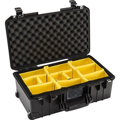 Peli 1535 Air Carry-On Case - 518 x 284 x 183 mm - With Dividers