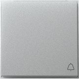 Gira bascule Symb. Sonnette Gira TX_44 (WG UP) F Alu [328665]