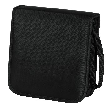 Hama CD Wallet Nylon 20, black