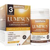 Nat & Form Lumi'Sun Préparateur Solaire Vegan 30 Gélules