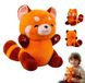 Rode panda peluche - 23 cm pluche