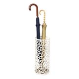 Yamazaki 6321 NEST Umbrella Stand, white, Steel, 19 x 19 x 46.5 cm