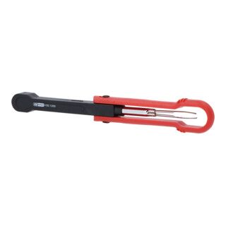 KS Tools Ontgrendelingsgereedschap voor tabs/platte houders - 2,8 mm, 4,8 mm, 5,8 mm, 6,3 mm - 1 stuk