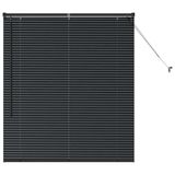 VidaXL Venetian blind Black 175 x 110 cm Aluminium