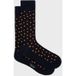 Paul Smith Chaussettes Homme Islington Heart Bleu Marine Taille : OS