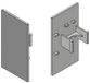 Henderson Eindclips (L+R) F140N/EC Grijs