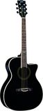 Eko Guitars NXT A100CE SEE THROUGH BLACK akoestische gitaar