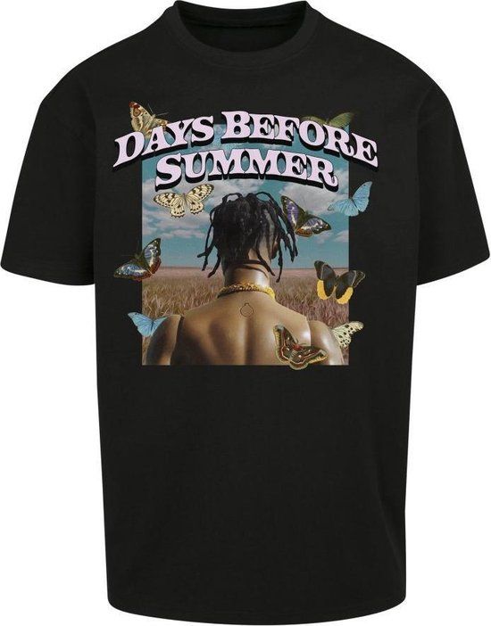 Mister Tee Days Before Summer Oversize T-shirt Men - Black - Size XL