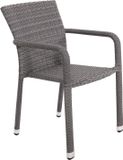 Lesliliving Sol terrasstoel Grijs