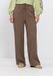 SELECTED WOMEN Slfviva-gulia Hw Long Sun Pant Broeken Dames - Bruin - Maat 34