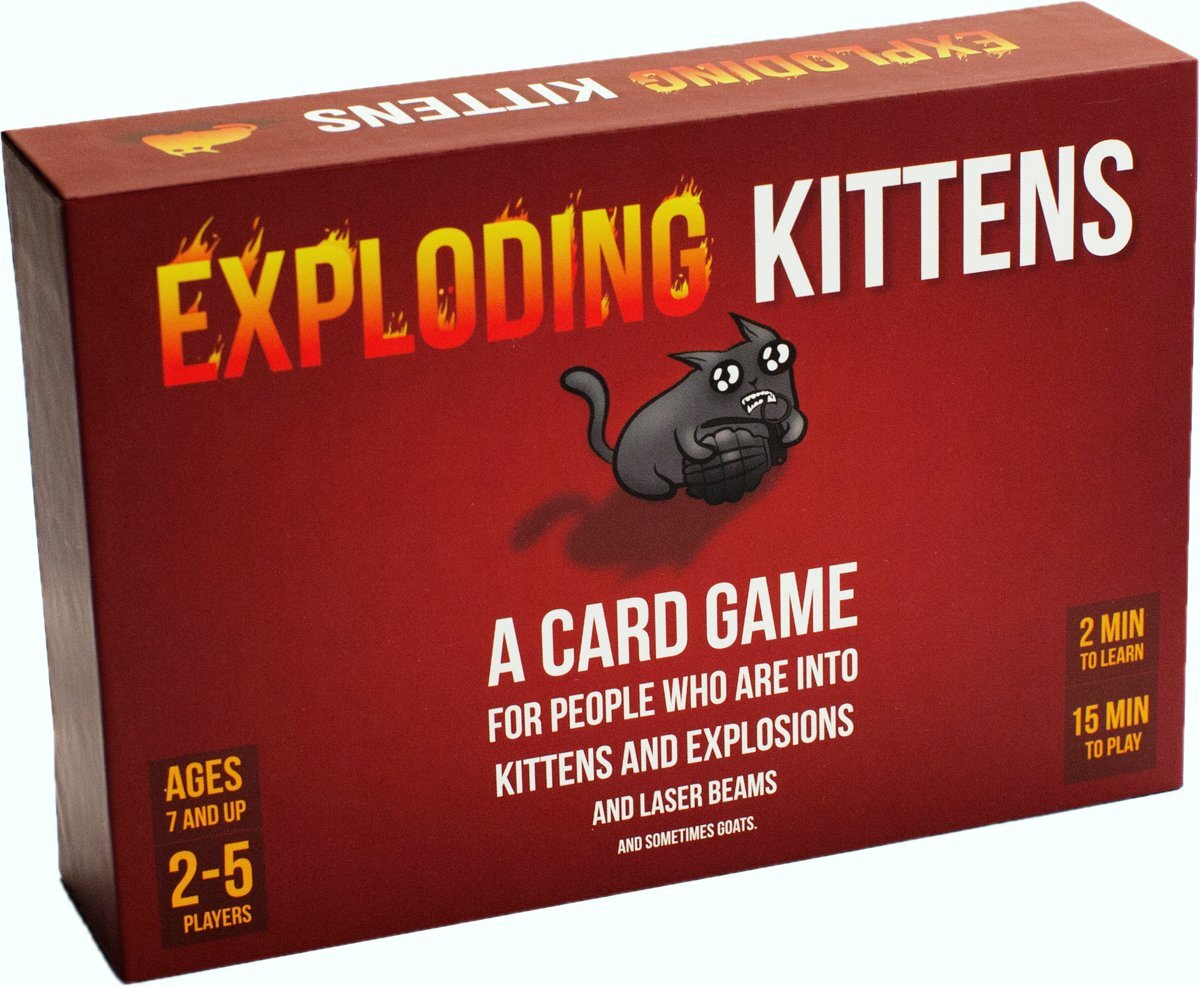 Exploding Kittens Red Edition