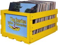 Crosley The Beatles Yellow Submarine LP Krat Voor Opbergen Vinyl Platen