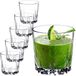 Merkloos / Sans marque KADAX Elegante glazen - set van 6 - hoogwaardig glas - 300 ml