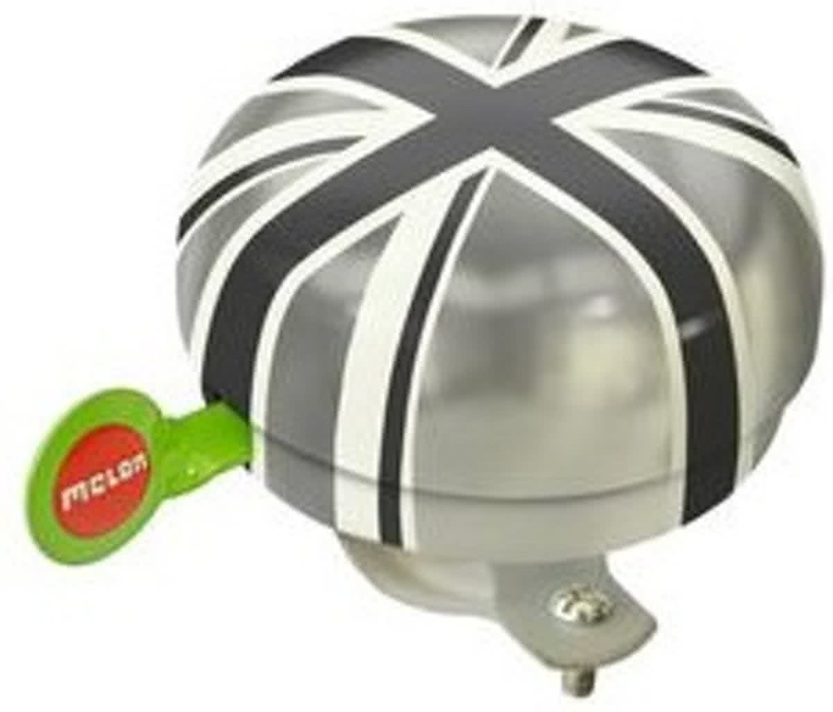 Melon Bel Union Jack Plain 60m zwart/grijs