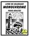 Livre de Coloriage Monochrome pour Adultes