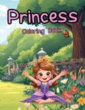 Princess Coloring Book for Kids Ages 4–8