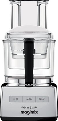 Magimix CS 5200 XL Premium Foodprocessor - Keukenmachine met Sapcentrifuge - Glimmend Chroom chroom