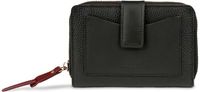 bugatti Viola Ladies Zip Wallet Black - Red