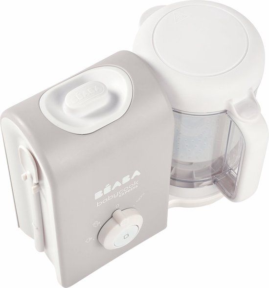 Béaba Babycook Express - 4-in-1 Stoomkoker - Foodprocessor - Lichtgrijs