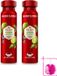 Old Spice 2 x Spray déodorant Citron - 150 ml
