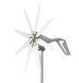 Corenia Draagbare Windgenerator – Mobiele Windturbine – Windenergie Generator – Off-Grid Generator – 12V 8-Blad 1000W