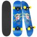Hikole Compleet skateboard voor beginners, 80 x 20 cm, geschikt voor kinderen, jongeren, beginners en professionals, dubbel