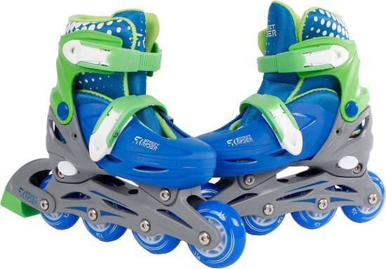 Street Rider Inline Skates Hardboot Blauw Maat 30-33