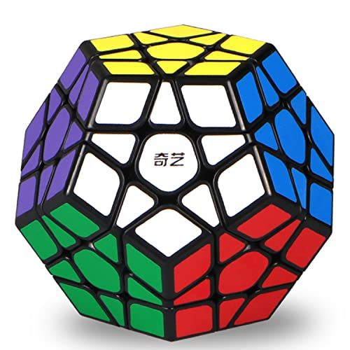 ROXENDA Dodecaëder Kubus, Profession Pentagonal Dodecahedron Cube - Eenvoudig Draaien & Glad Spelen (Stickered)