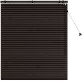 vidaXL Venetiaanse jaloezie Donkerbruin 115 x 130 cm 35 mm