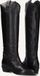 Notre-V 39495 Laarzen Leer Dames Zwart Maat 40