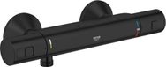 GROHE Precision Start Thermostaatmengkraan voor douche, matzwart, waterbesparend, SafeStop 38°C