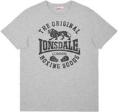Lonsdale T-shirt Grinton Marl Grey/Black L
