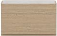 Hioshop Noble kommode 3 lades naturel