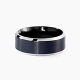 Jourdan Bague Titane Bicolore