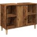Armoire de salle de bain bois vieilli 80x33x60 cm bois d'ingénierie