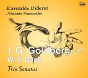 J.G. Audax Records Ensemble Diderot, Johannes Pramsohle - J.G. Goldberg & W.F. Bach: Trio Sonatas (CD)