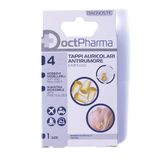 Doctpharma Zachte en vormbare oordopjes, 4 stuks, geluidsdempend, dermatologisch getest, hersluitbare zak voor reizen, werk en slapen