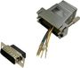 BKL Electronic 10121123 Adapter D-sub stekker 15-polig - RJ45-bus
