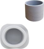 JESMONITE Unicraft Siliconen mal bloempot rond