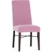 ECOMMERC3 2 stuks, ademende bi-elastische stoelhoezen, roze