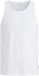 JACK&JONES JJEORGANIC BASIC TANKTOP NOOS Heren Wit XL