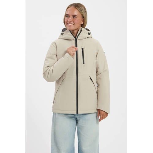Kjelvik Nela Dames Outdoorjas - Zand
